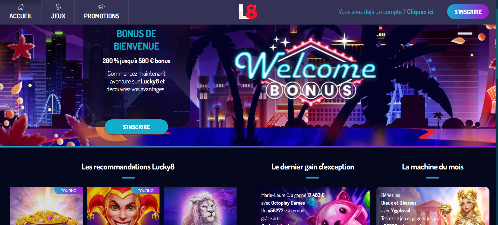 Lucky8 casino