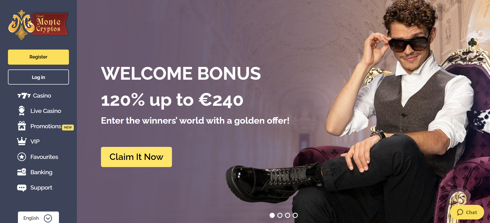 casino welcome bonus