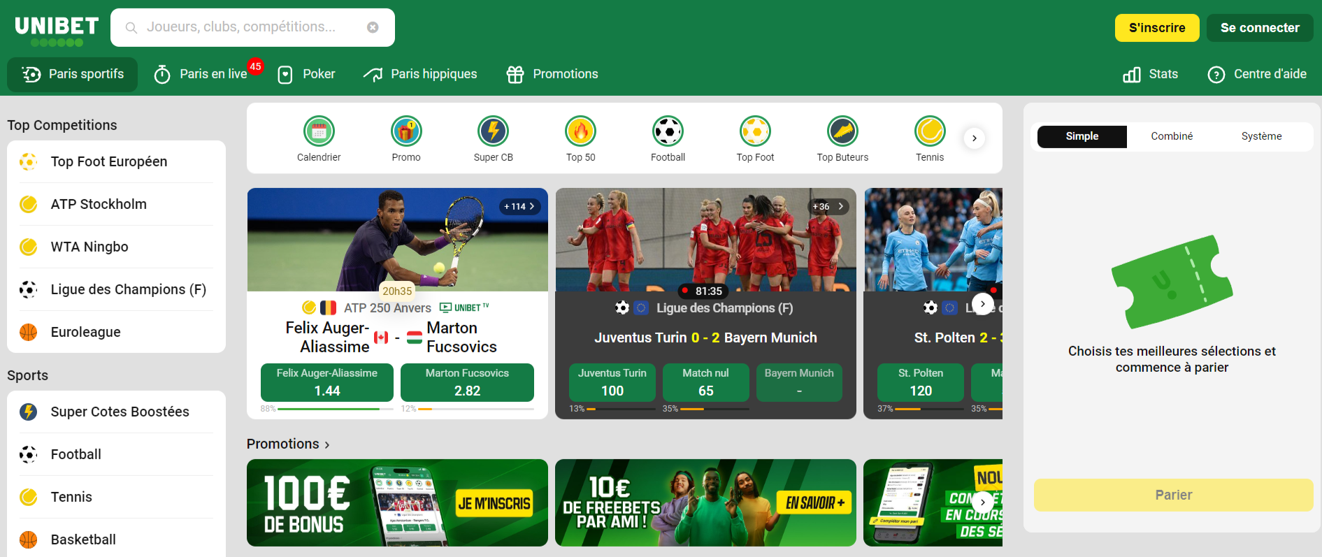Unibet casino online
